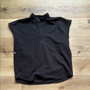 Figs Madela XS scrub top Black